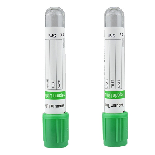 Disposable Vacuum Blood Collection Tube Heparin Tube