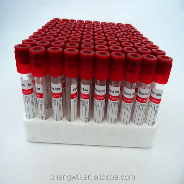 vacuum blood collection plain tube